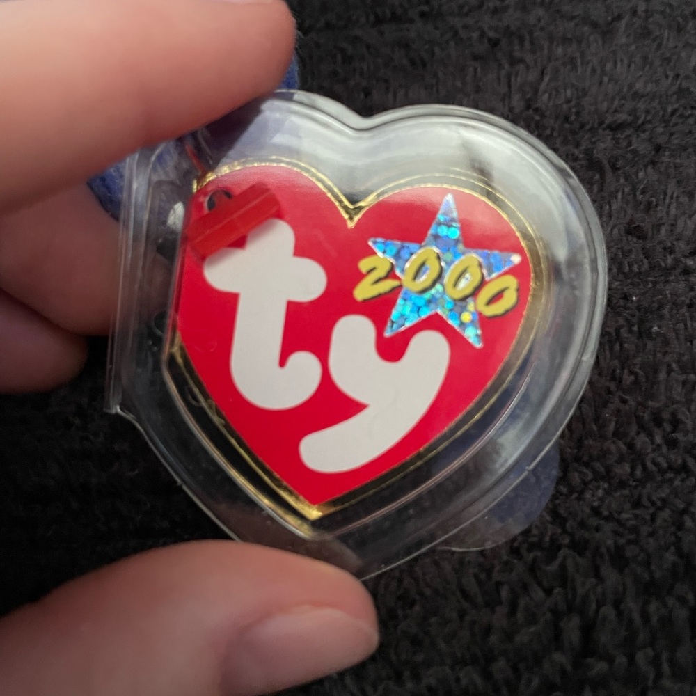 Periwinkle Beanie Baby - Picture 3 of 4